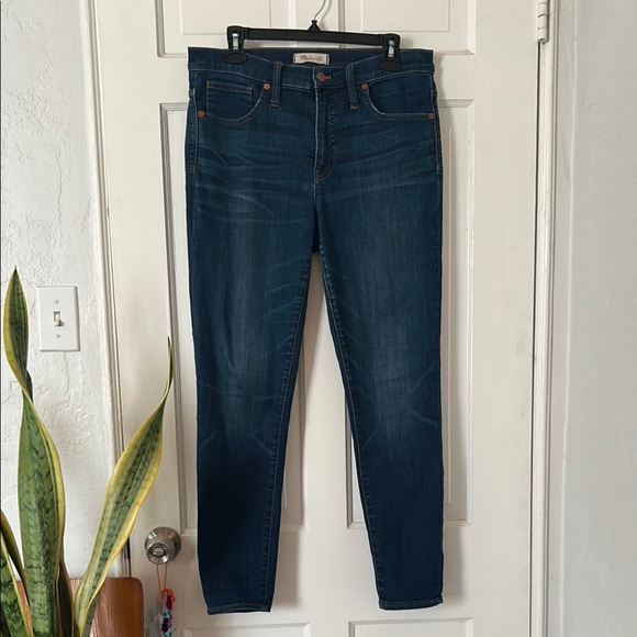 Madewell Denim - Madewell Dark Blue Skinny Jeans